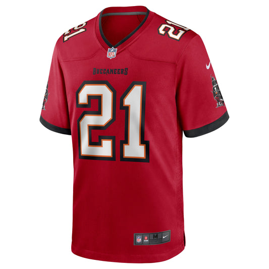 Tampa Bay Buccaneers Justin Evans NFL jersey front view