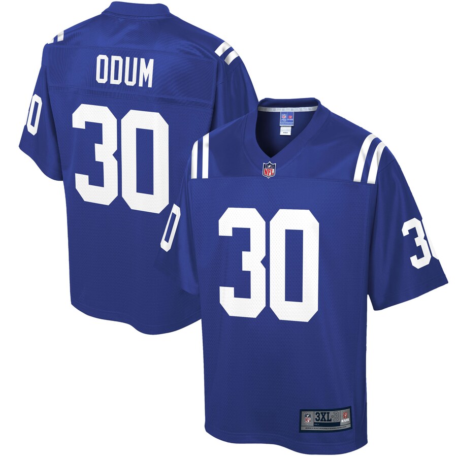 Indianapolis Colts George Odum Big Tall NFL jersey front view