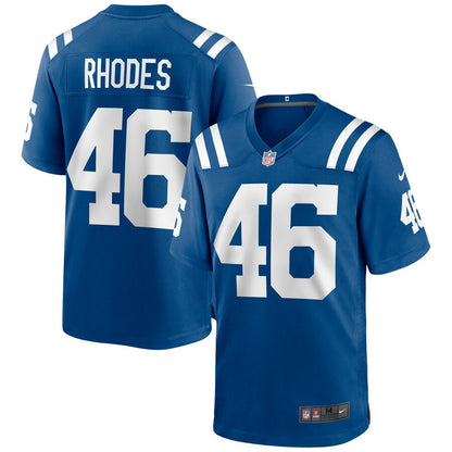 Indianapolis Colts Luke Rhodes NFL jersey front view