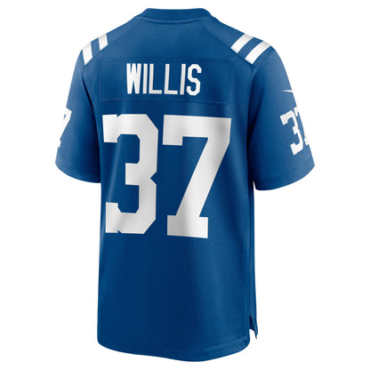 Indianapolis Colts Khari Willis NFL jersey front view