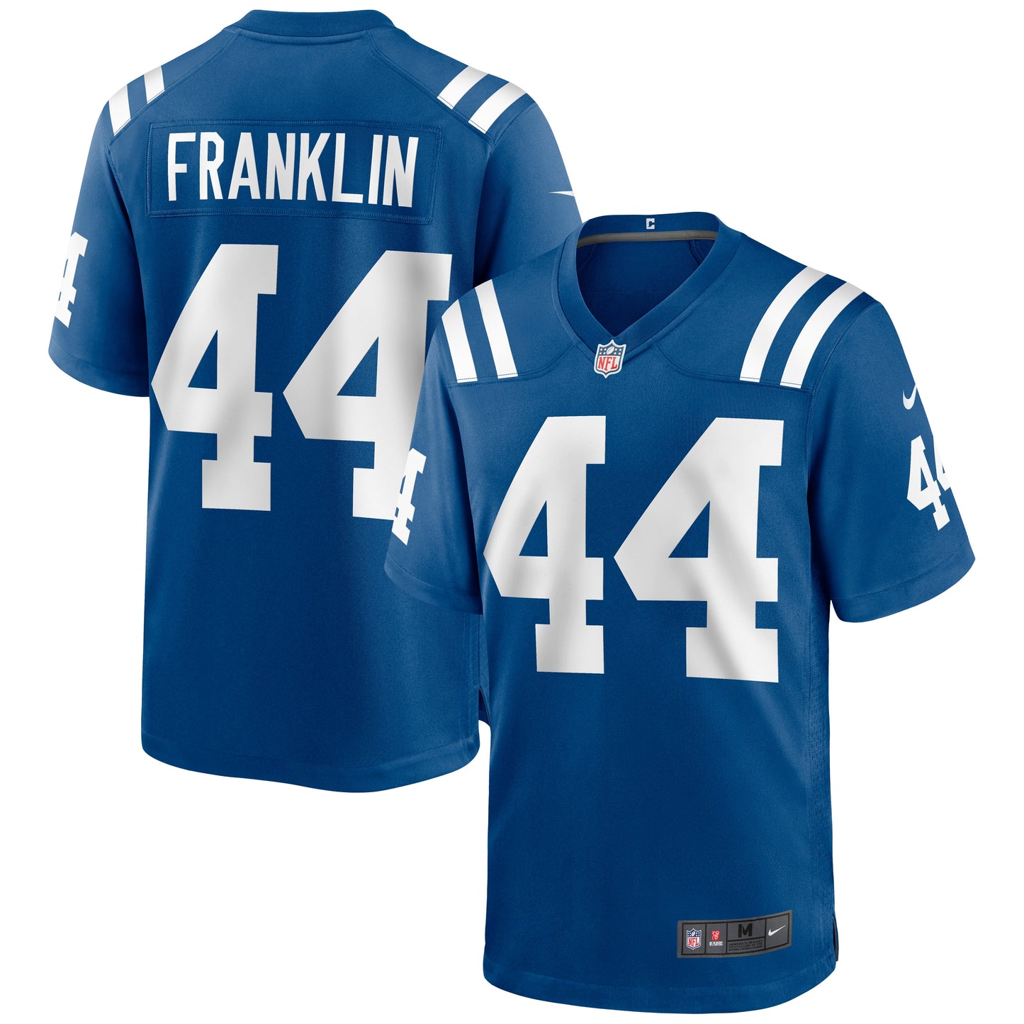 Indianapolis Colts Zaire Franklin NFL jersey front view