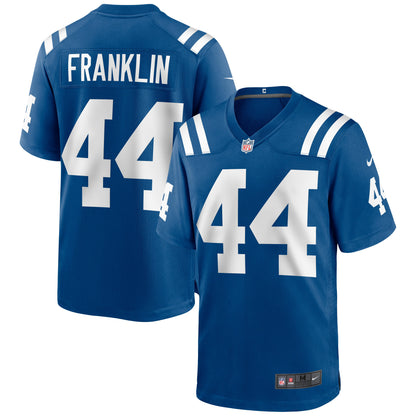 Indianapolis Colts Zaire Franklin NFL jersey front view