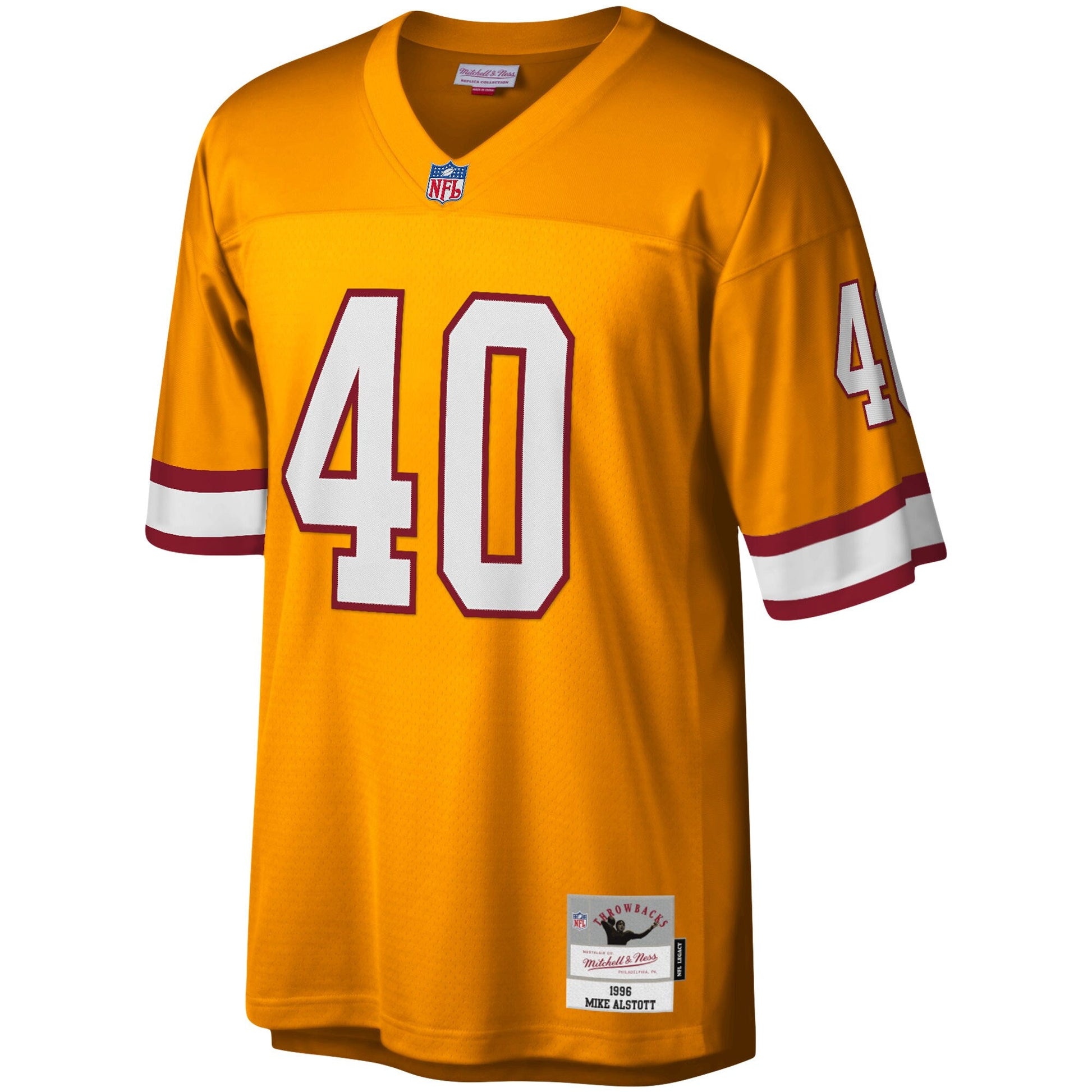Tampa Bay Buccaneers Mike Alstott Legacy NFL jersey front view