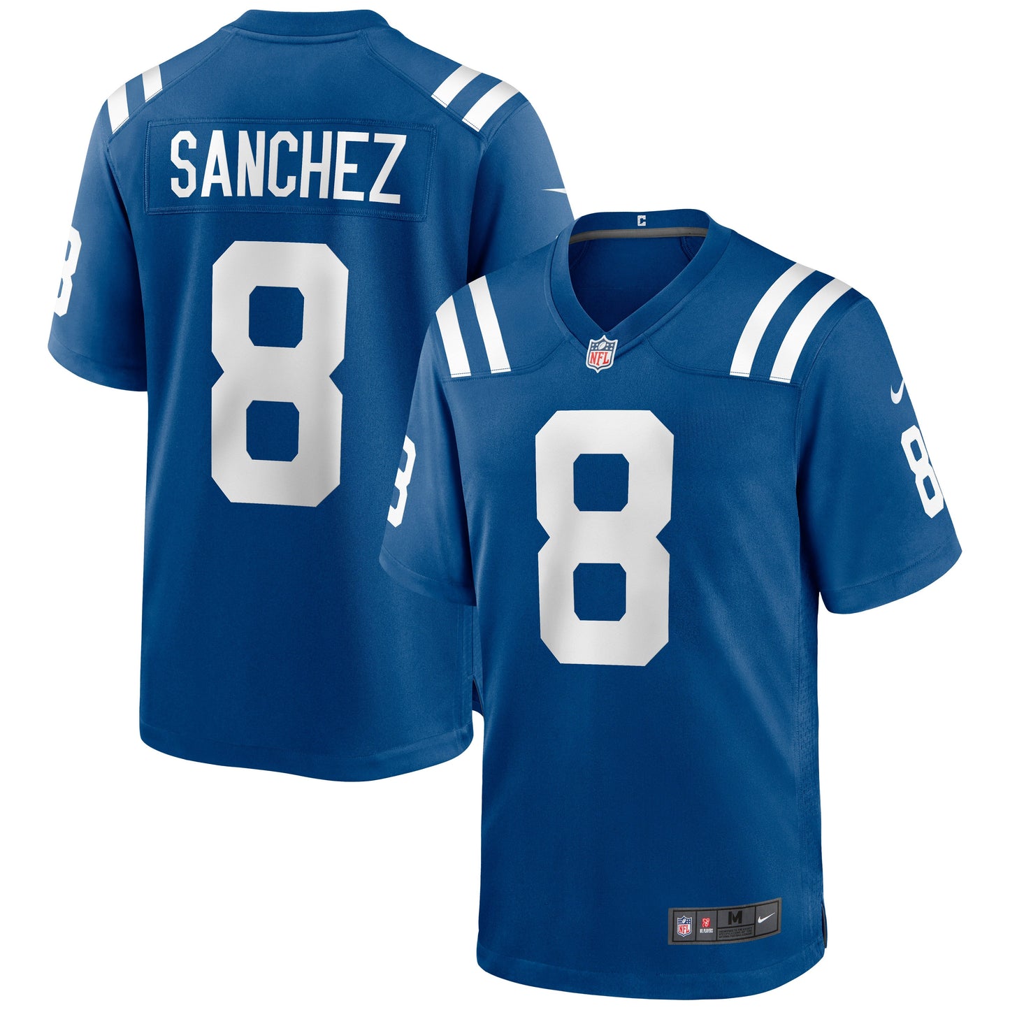 Indianapolis Colts Rigoberto Sanchez NFL jersey front view
