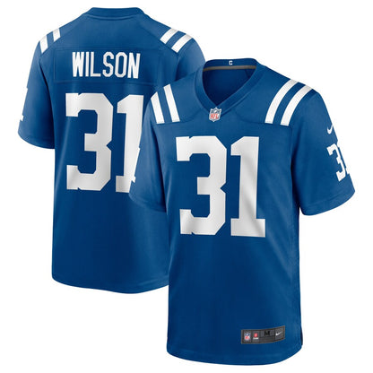 Indianapolis Colts Tavon Wilson NFL jersey front view