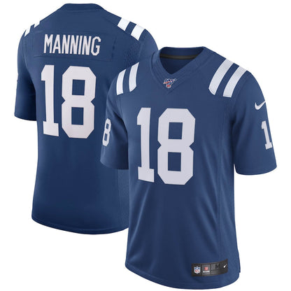 Indianapolis Colts Peyton Manning 100 NFL jersey front view