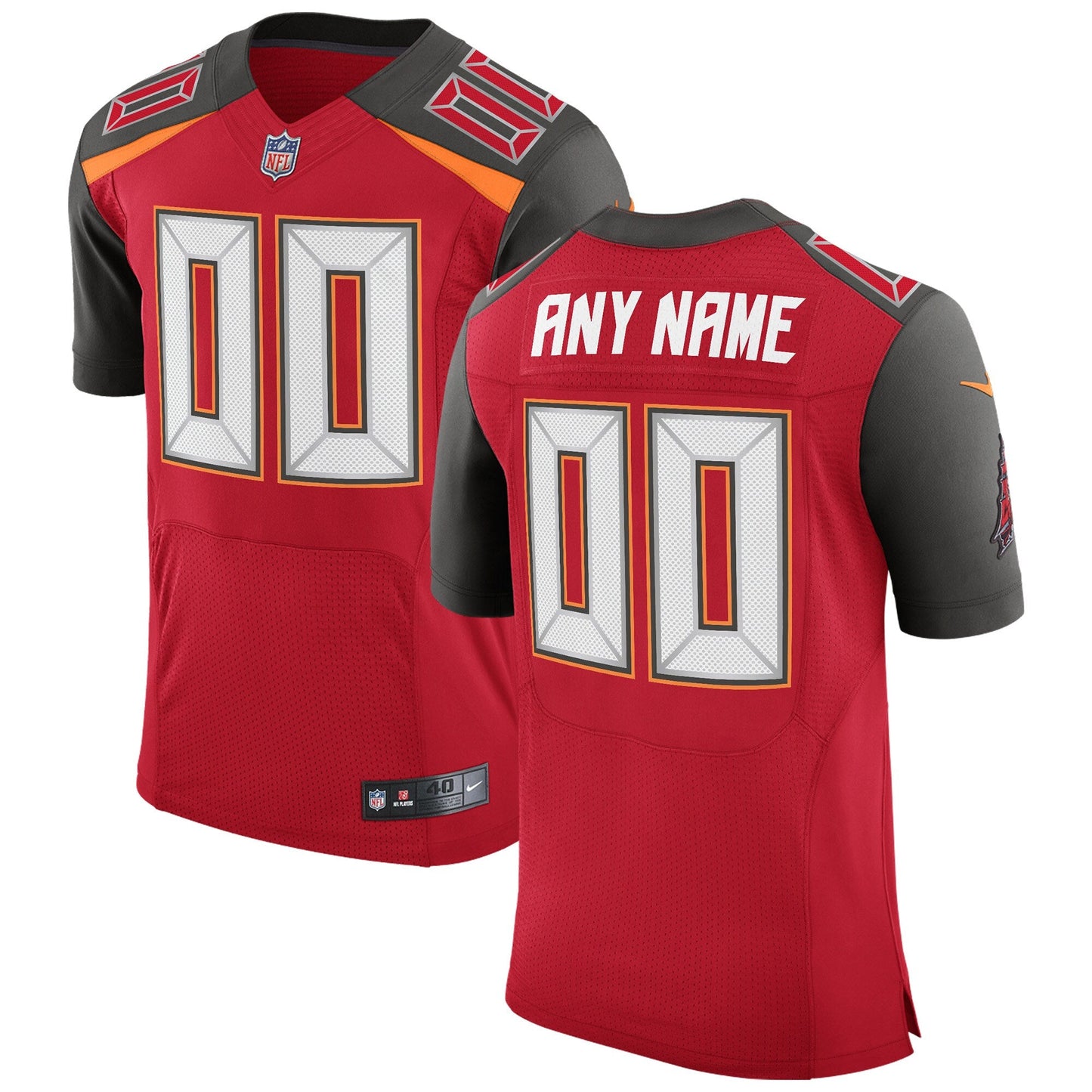 Tampa Bay Buccaneers Speed Machine NFL jersey front view