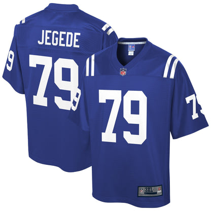 Indianapolis Colts Jegs Jegede Big Tall NFL jersey front view