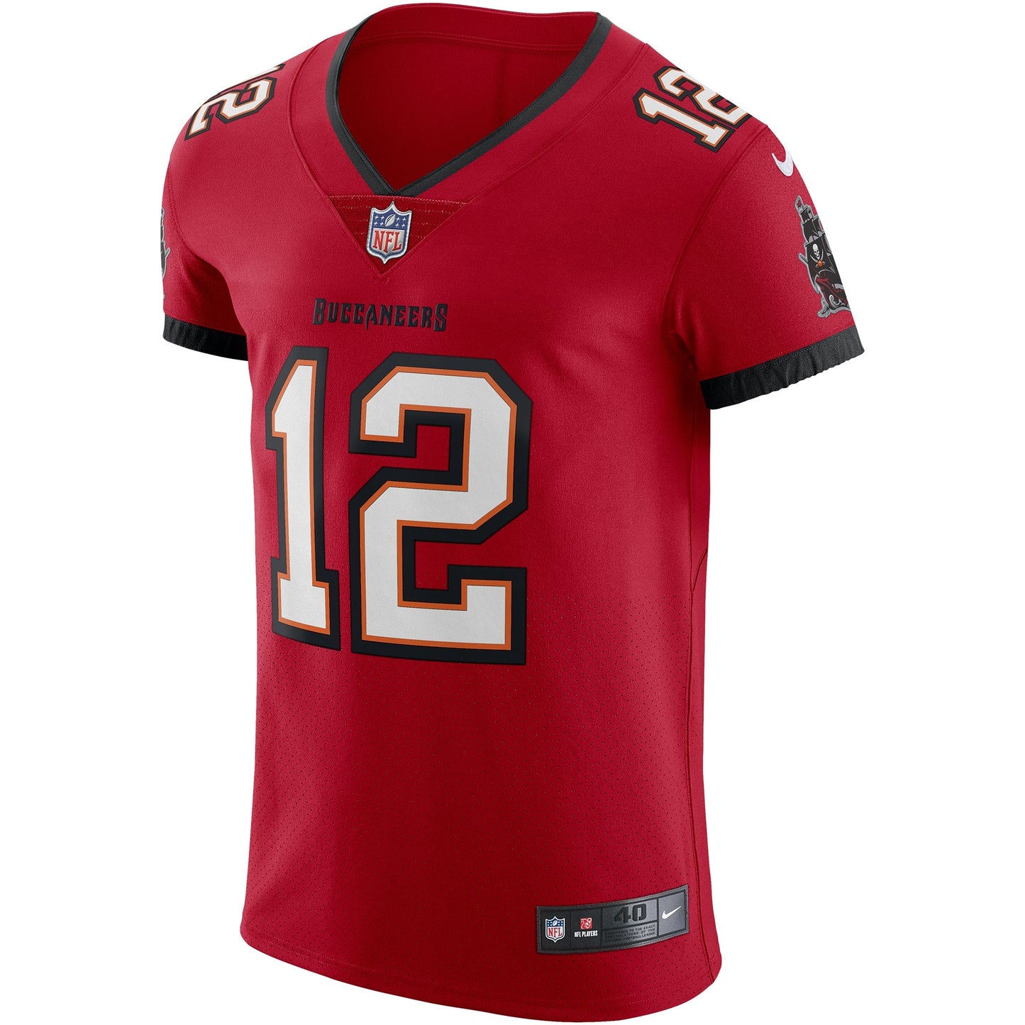 Tampa Bay Buccaneers Tom Brady NFL jersey front view