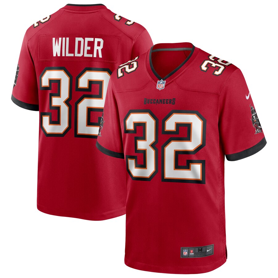 Tampa Bay Buccaneers James Wilder NFL jersey front view