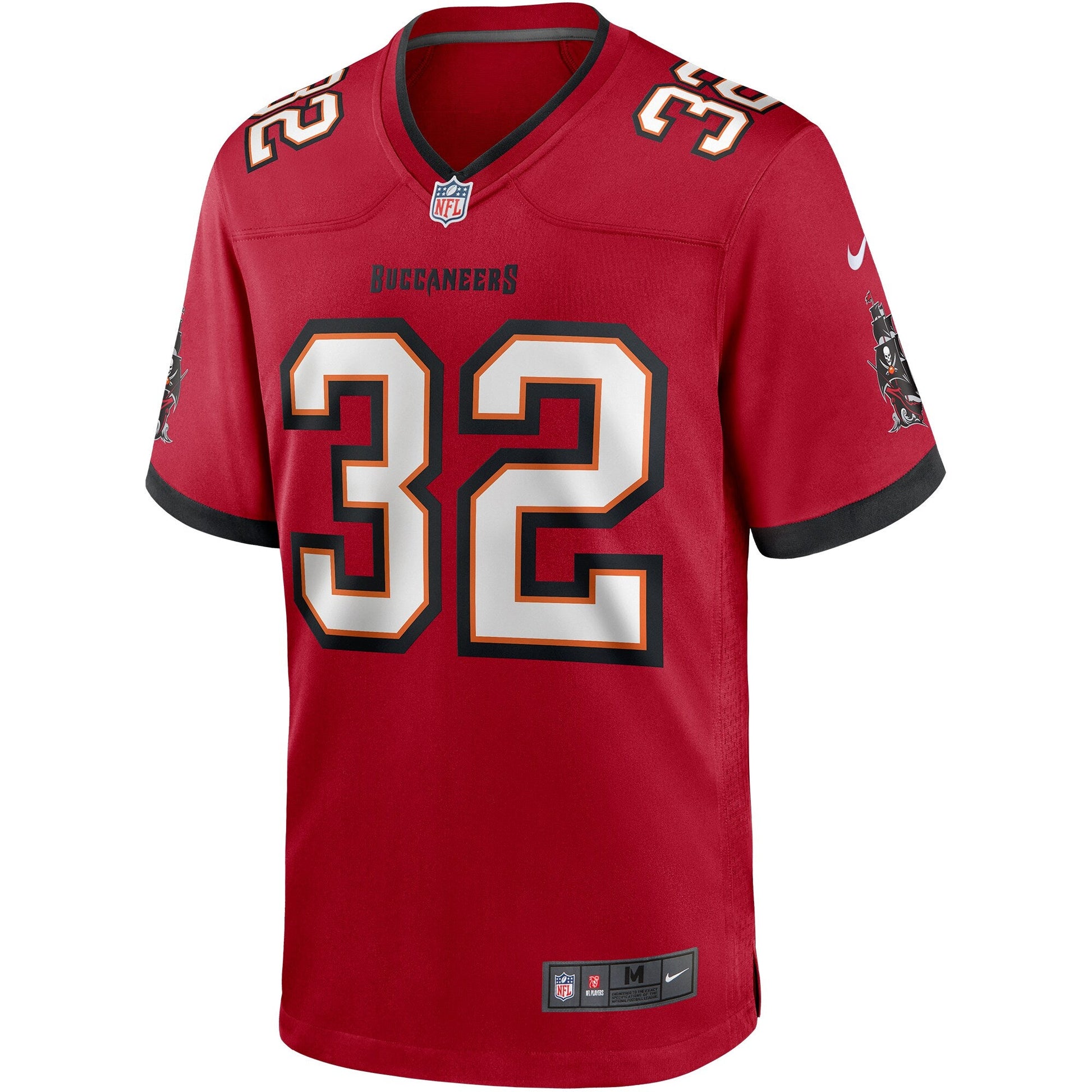 Tampa Bay Buccaneers James Wilder NFL jersey front view