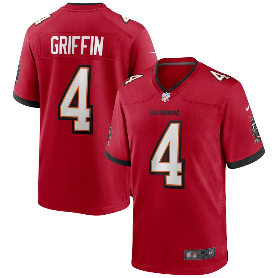 Tampa Bay Buccaneers Ryan Griffin NFL jersey front view
