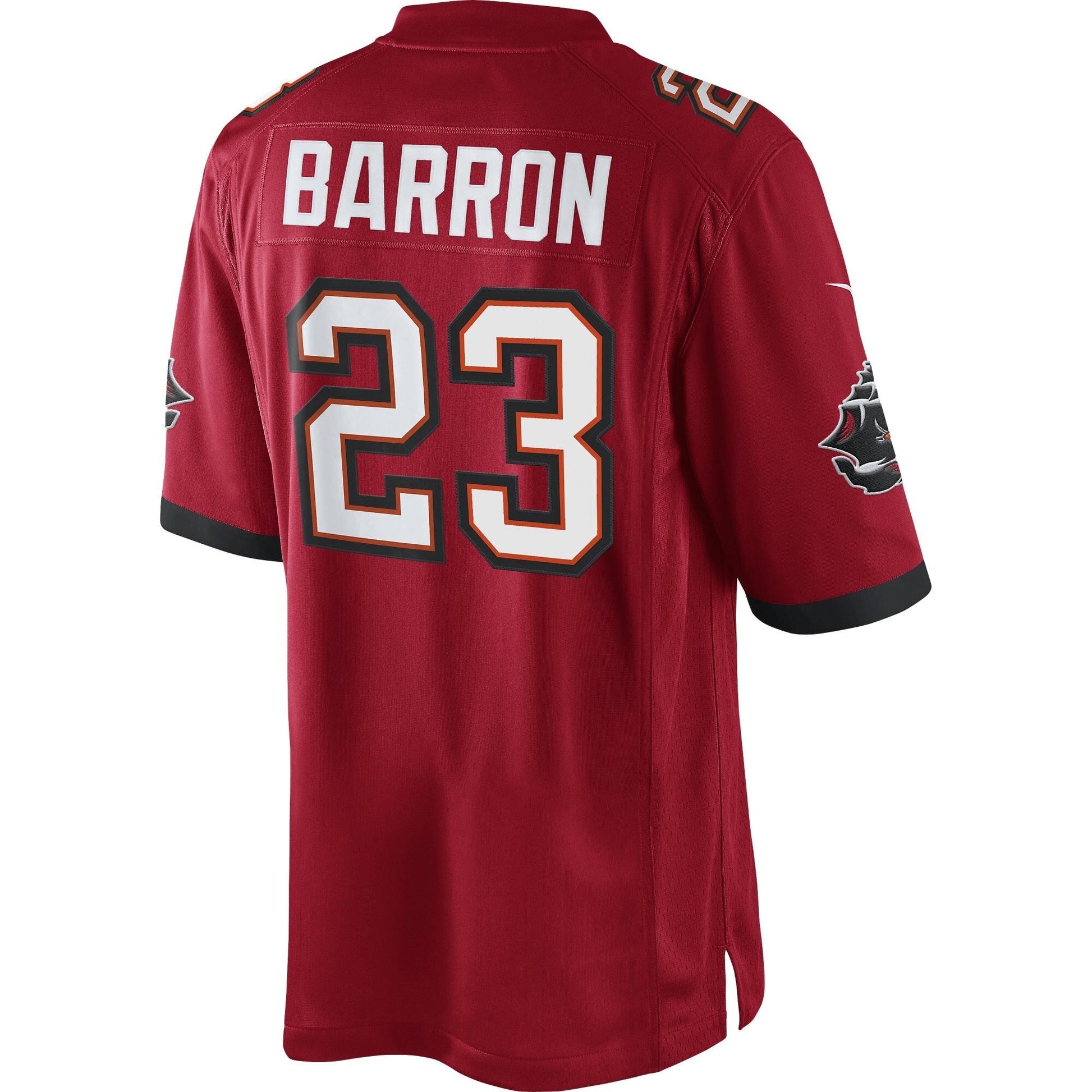 Tampa Bay Buccaneers Mark Barron Historic Logo NFL jersey front view