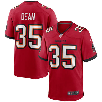 Tampa Bay Buccaneers Jamel Dean NFL jersey front view