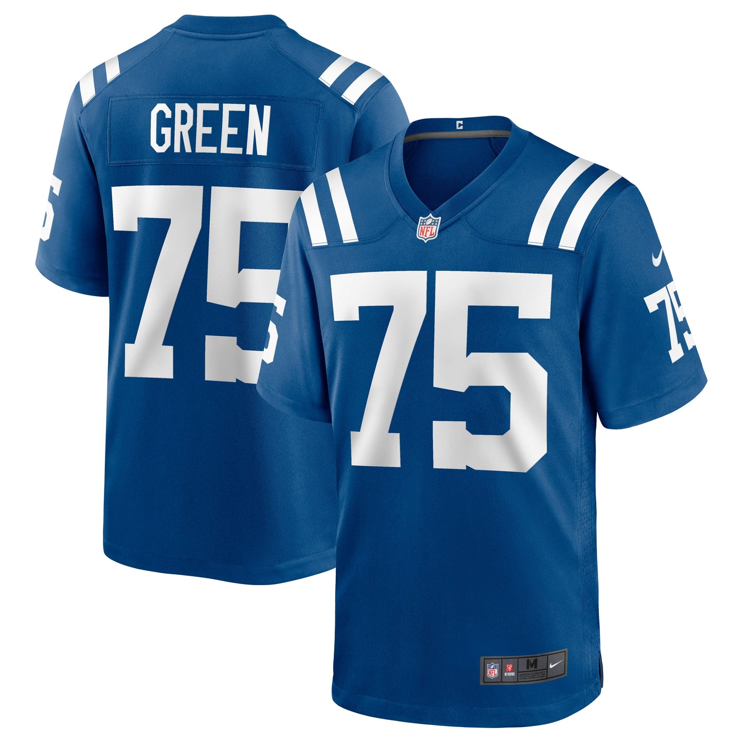 IND CC Green Royal Game Jersey rtj football 1637