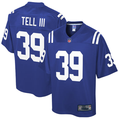 IND MT  Pro Line Royal Big Tall Team Jersey rtj football 1666