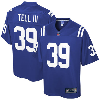 IND MT  Pro Line Royal Big Tall Team Jersey rtj football 1666