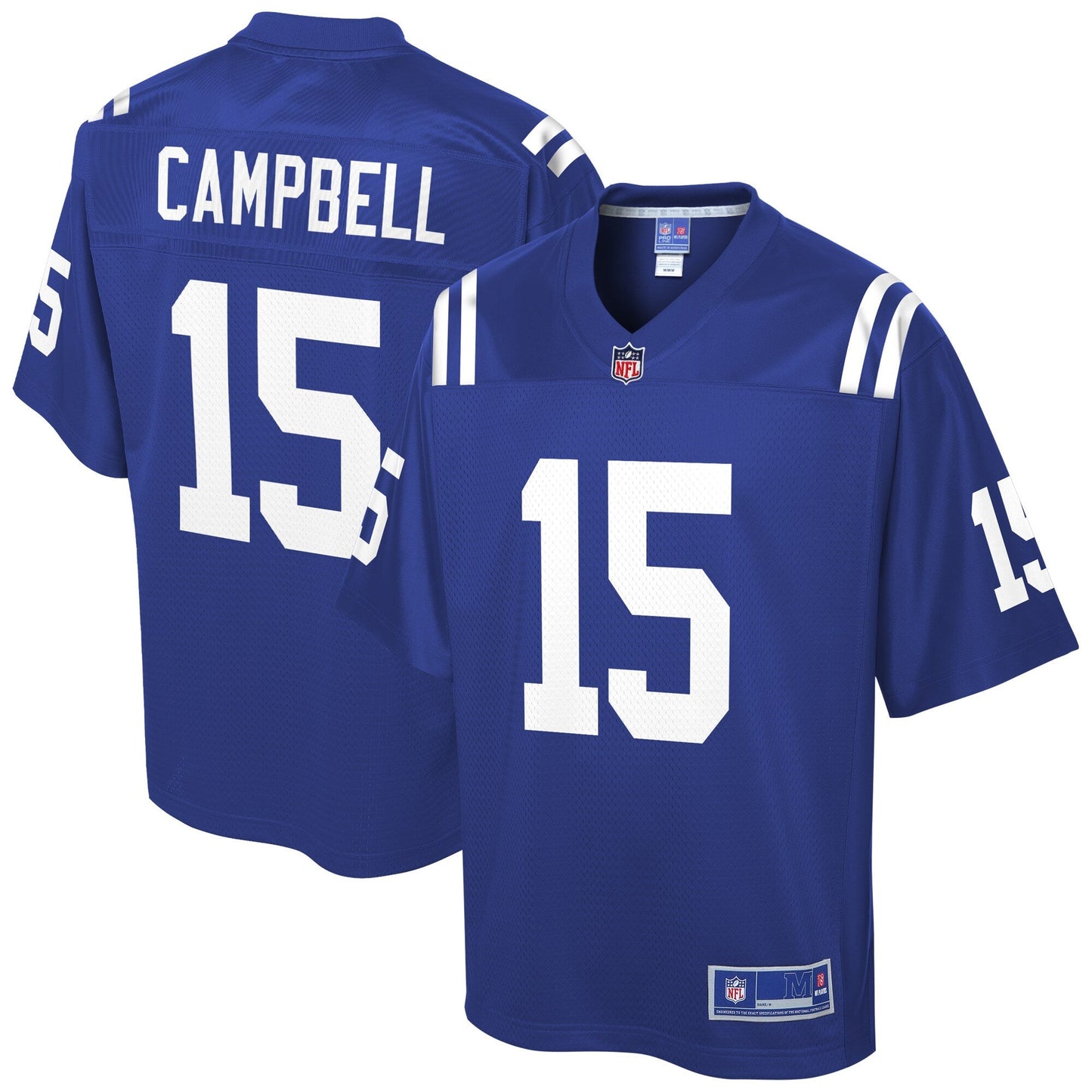 Indianapolis Colts Parris Campbell NFL jersey front view