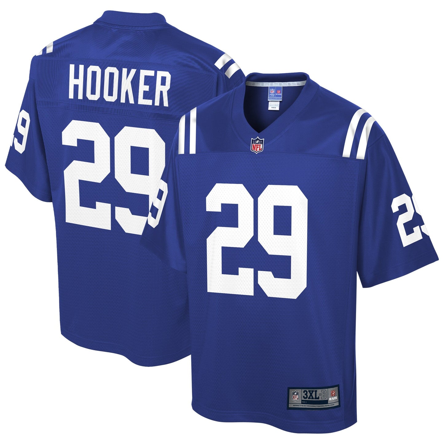 Indianapolis Colts Malik Hooker Big Tall NFL jersey front view