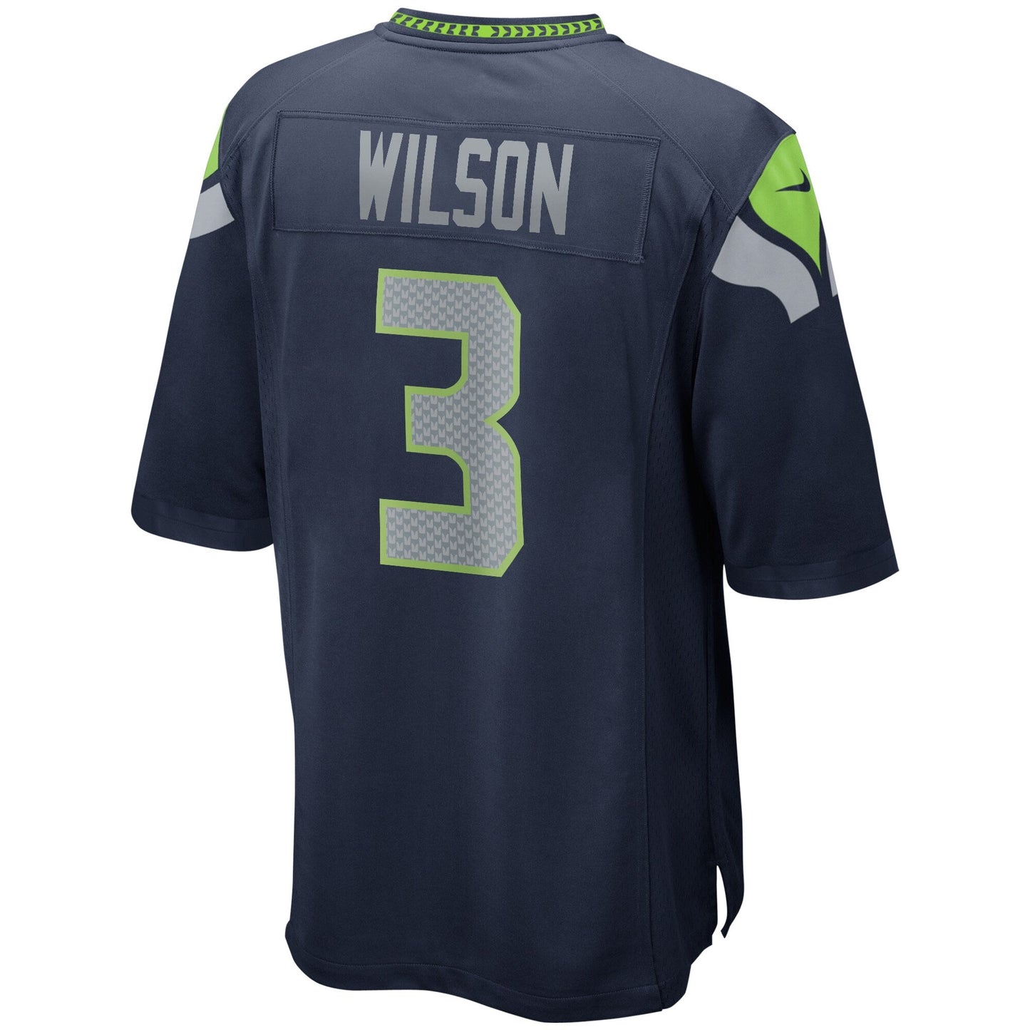 Seattle Seahawks Russell Wilson NFL jersey front view