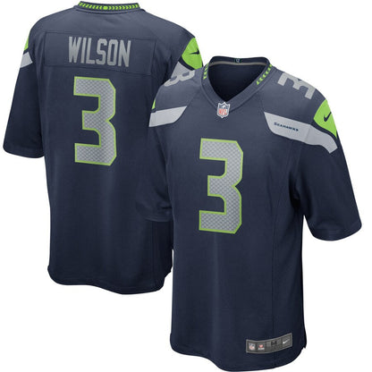 Seattle Seahawks Russell Wilson NFL jersey front view