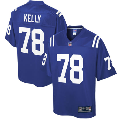 IND RR Kelly  Pro Line Royal Big Tall Jersey rtj football 1703