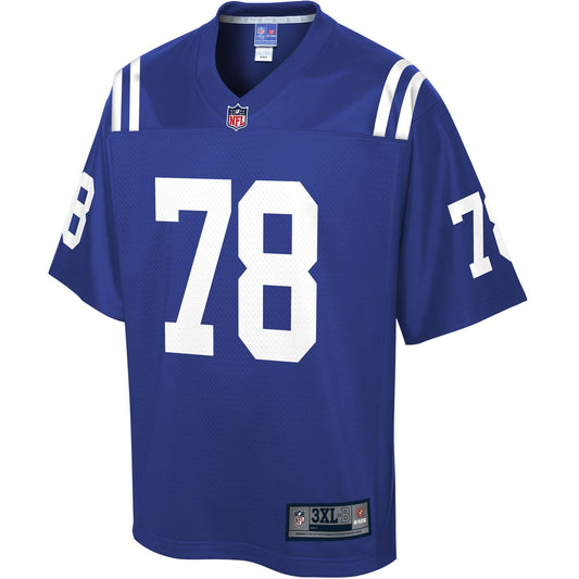 IND RR Kelly  Pro Line Royal Big Tall Jersey rtj football 1703