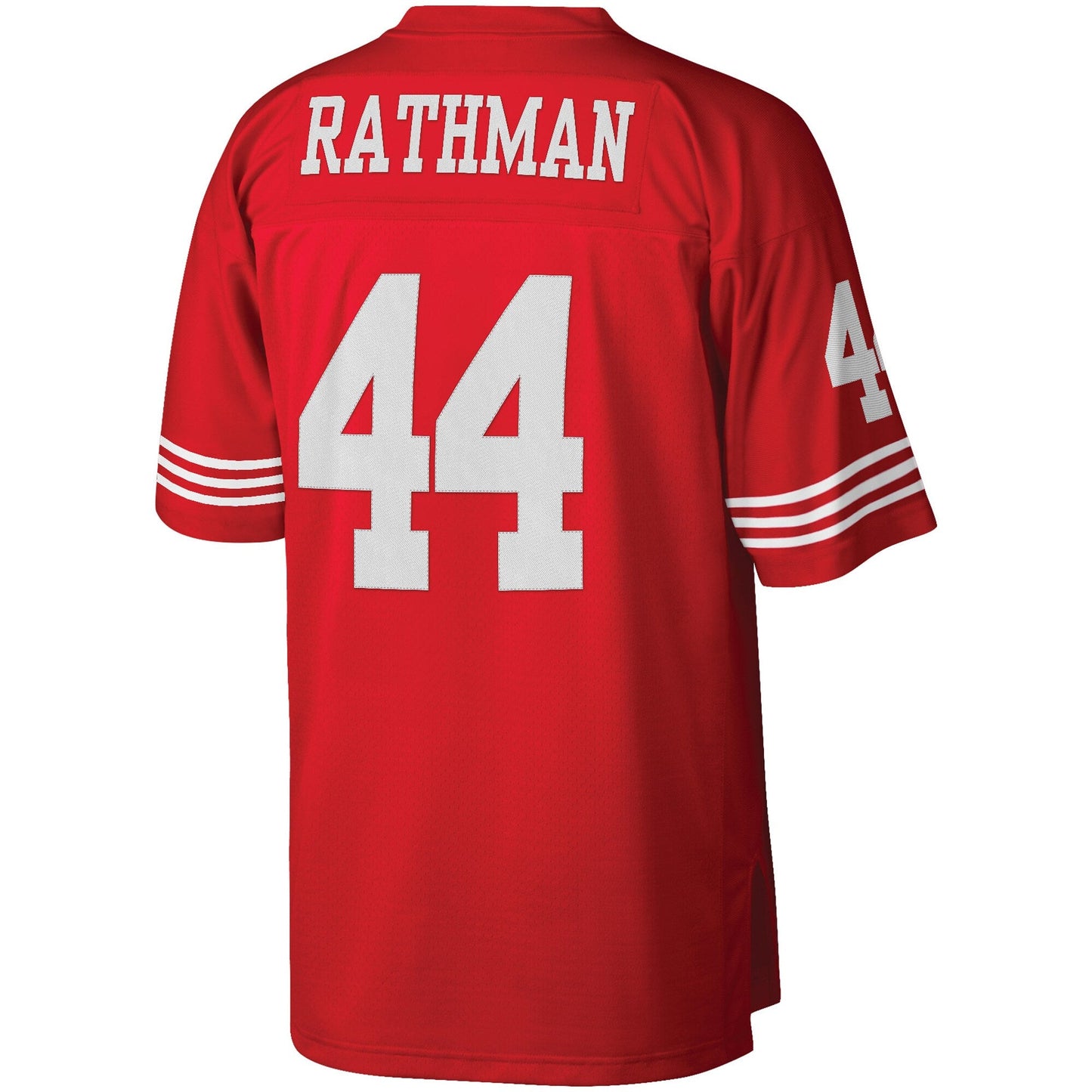 San Francisco 49ers Tom Rathman Scarlet Legacy NFL jersey front view