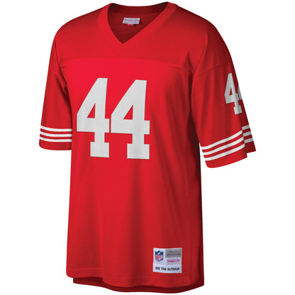 San Francisco 49ers Tom Rathman Scarlet Legacy NFL jersey front view