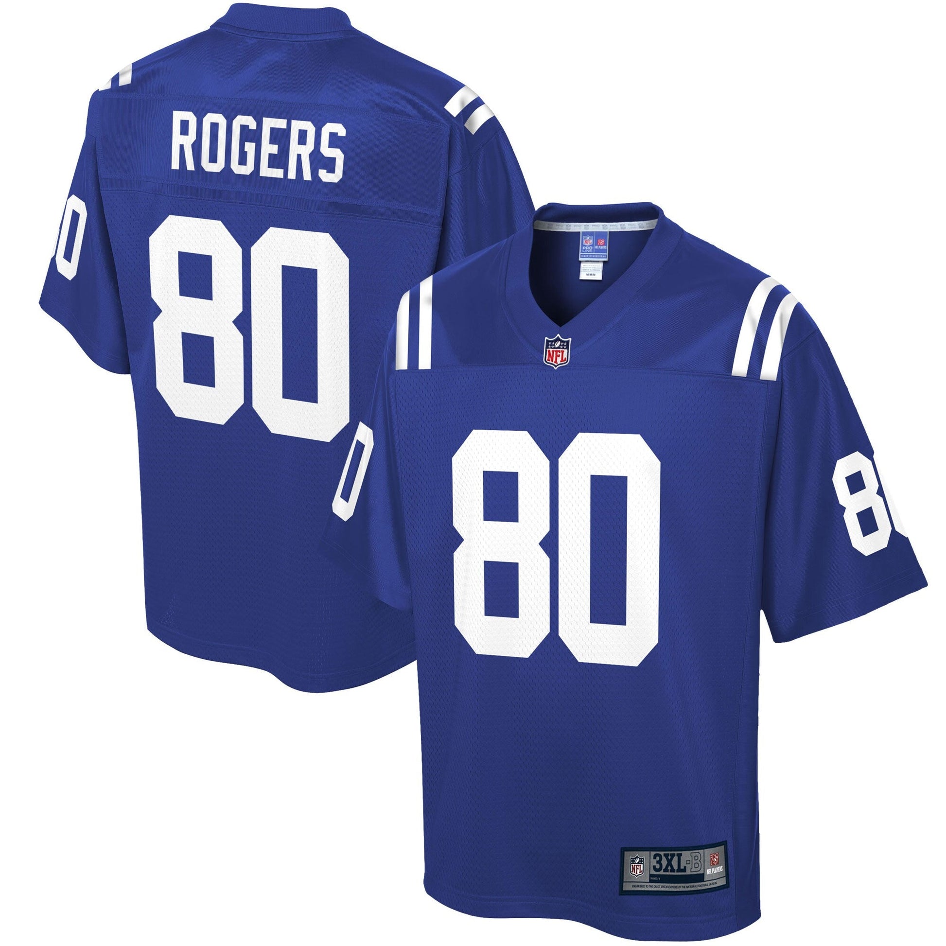 Indianapolis Colts Chester Rogers Big Tall NFL jersey front view