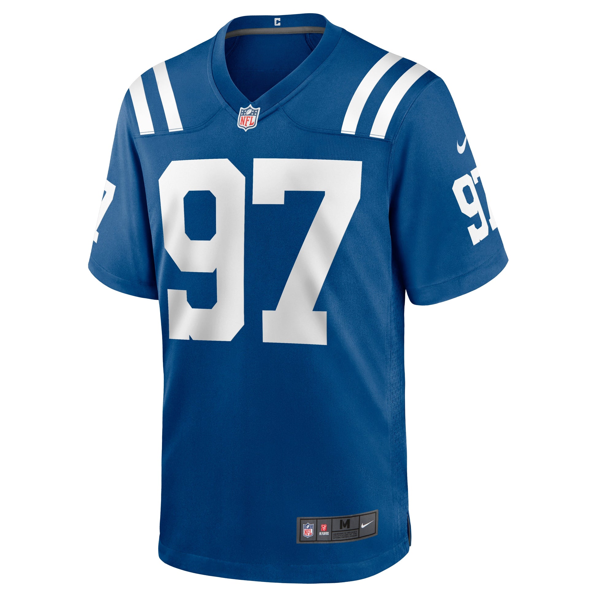 Indianapolis Colts Al Quadin Muhammad NFL jersey front view