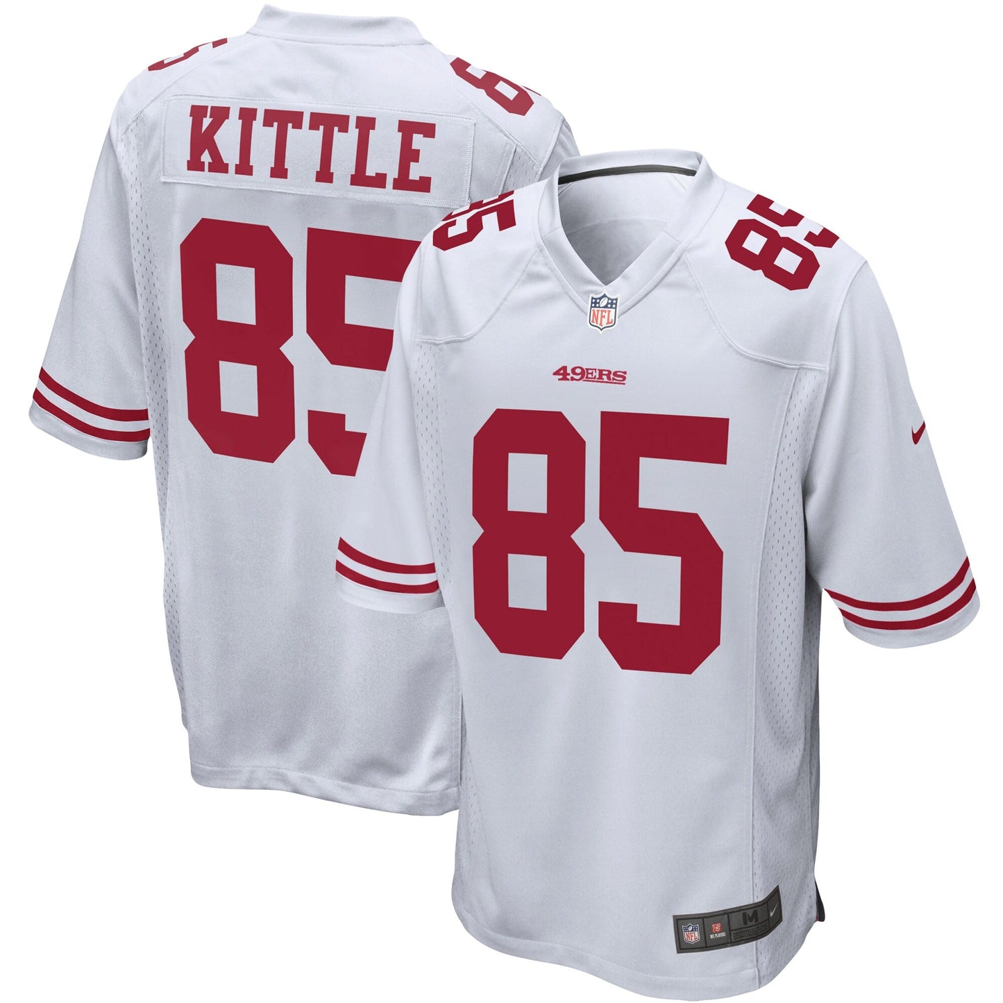 San Francisco 49ers George Kittle NFL jersey front view