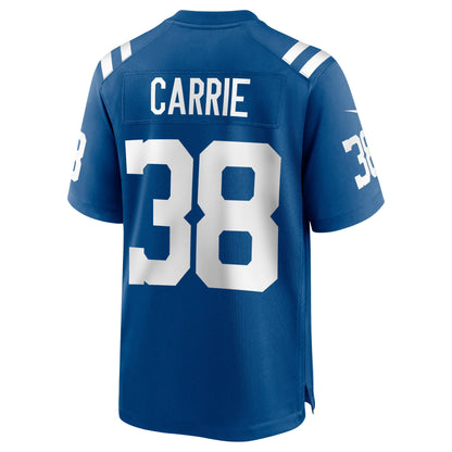 Indianapolis Colts Tj Carrie NFL jersey front view