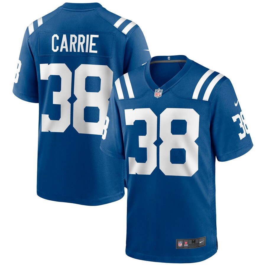 Indianapolis Colts Tj Carrie NFL jersey front view