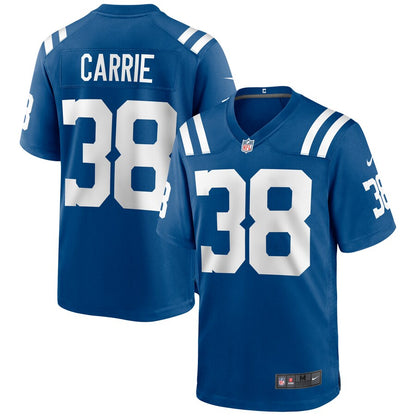 Indianapolis Colts Tj Carrie NFL jersey front view