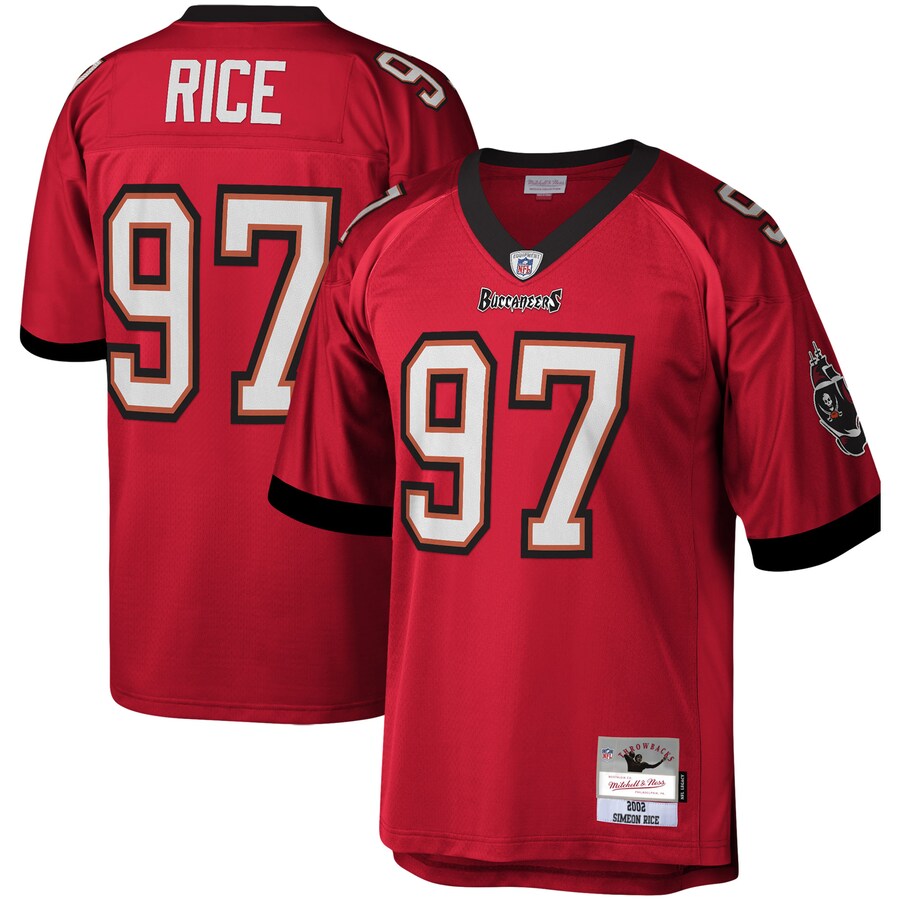 Tampa Bay Buccaneers Simeon Rice Legacy NFL jersey front view