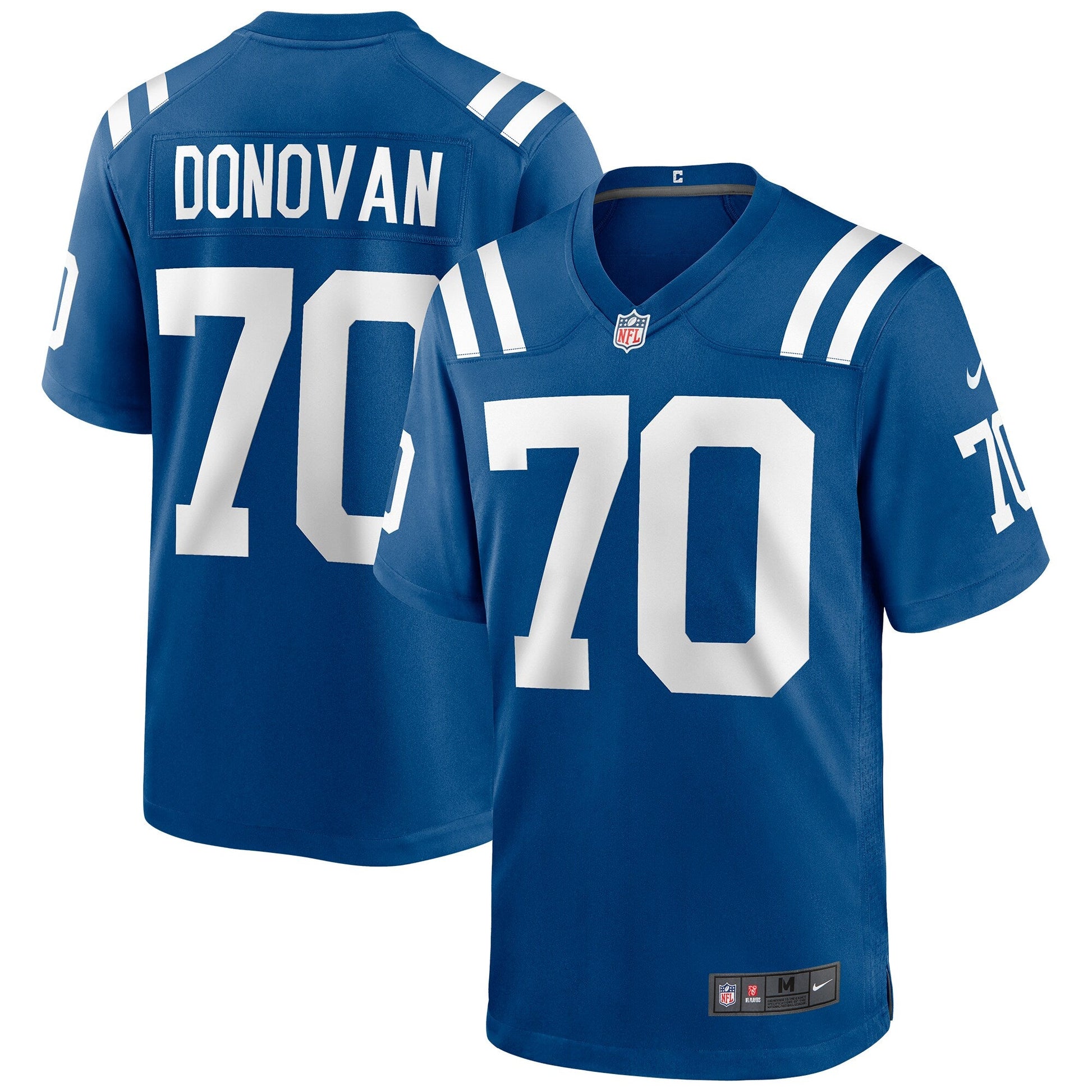 Indianapolis Colts Art Donovan NFL jersey front view