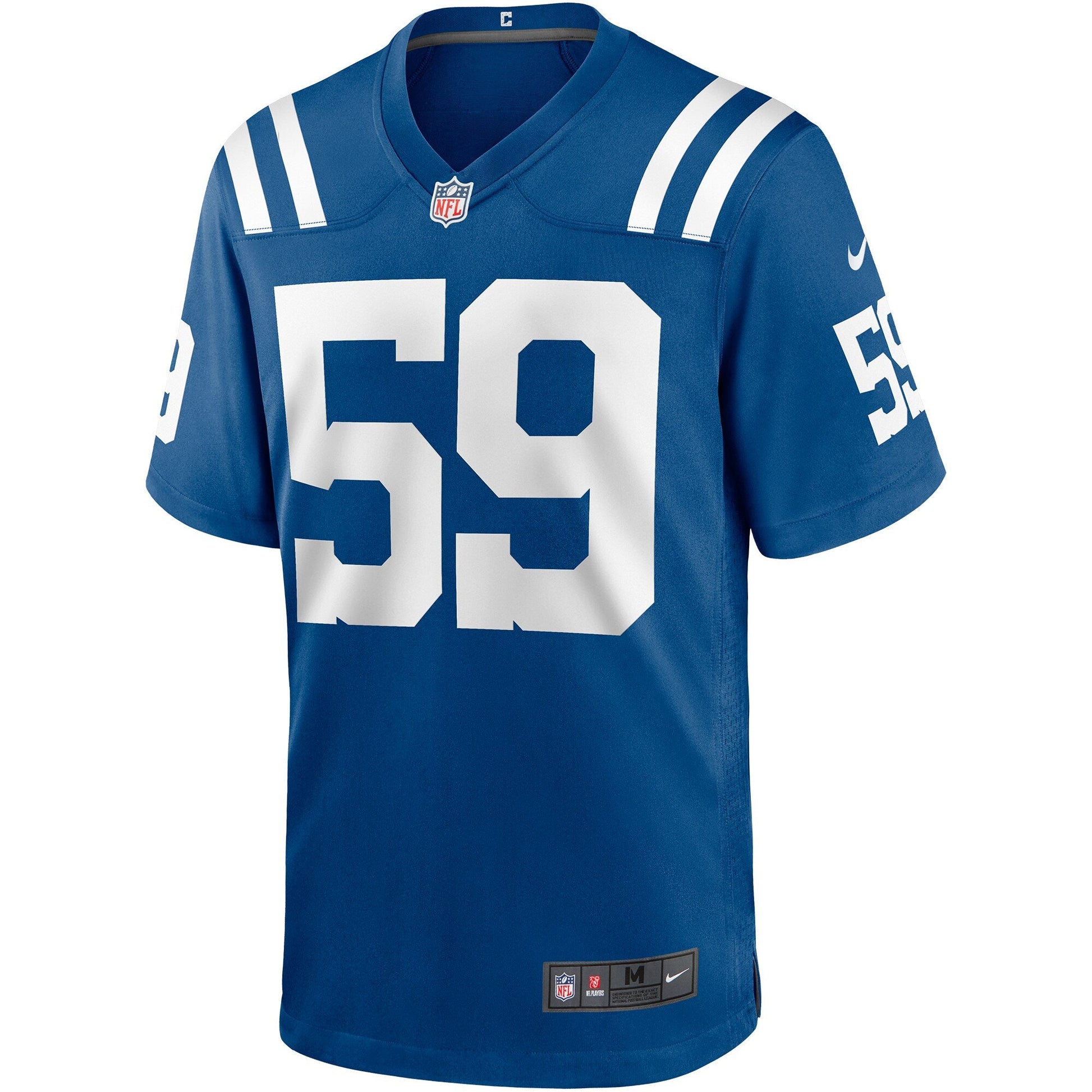 Indianapolis Colts Glasgow NFL jersey front view