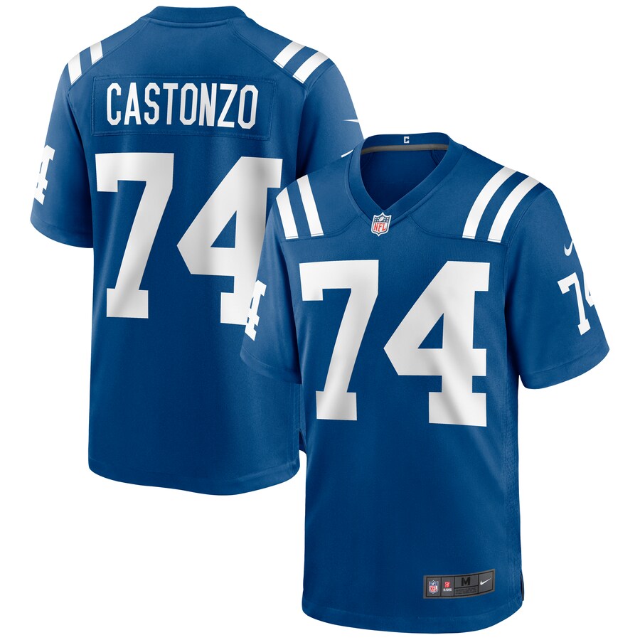 Indianapolis Colts Anthony Castonzo NFL jersey front view