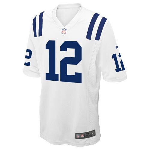 Indianapolis Colts S Andrew Luck NFL jersey front view