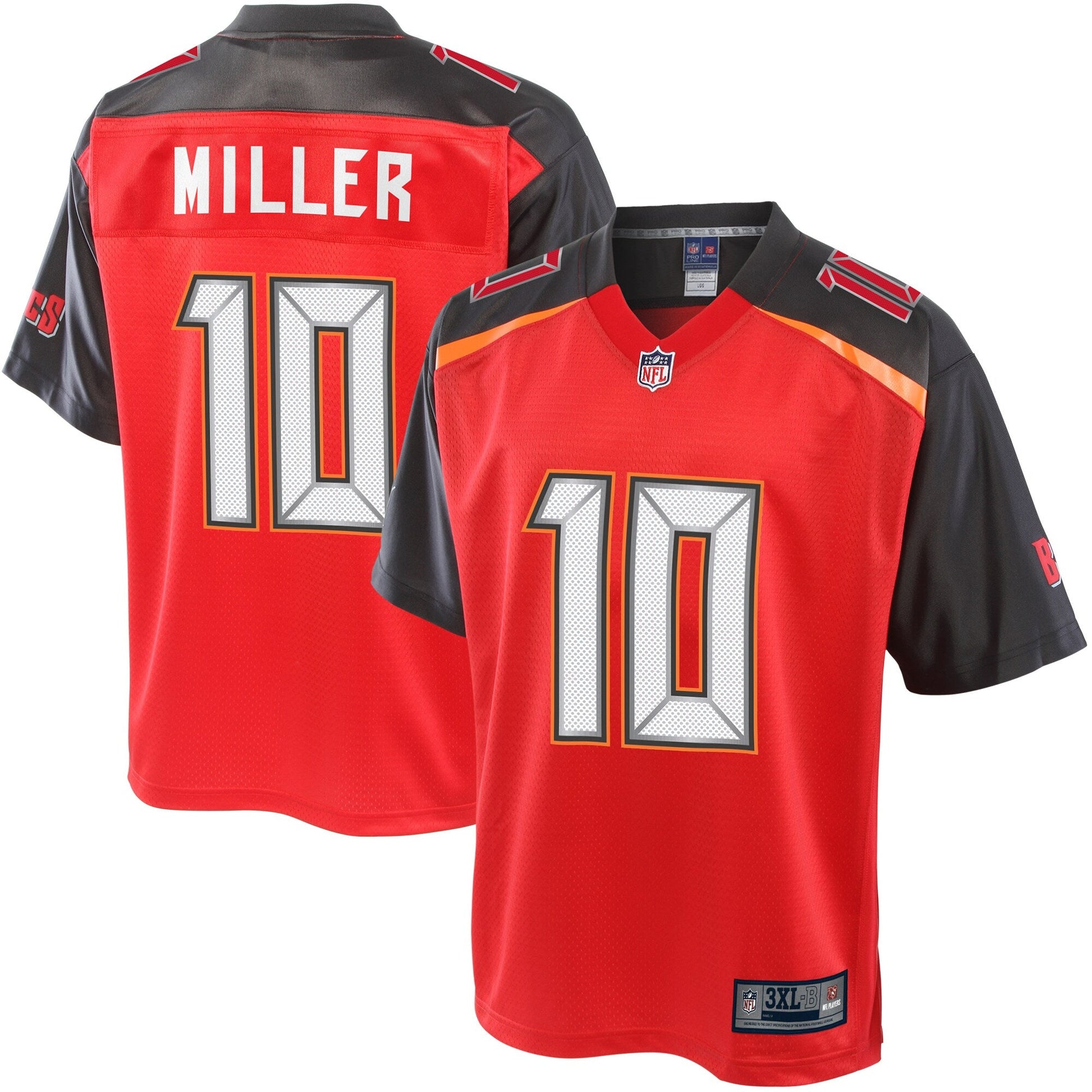 Tampa Bay Buccaneers Scotty Miller Big Tall NFL jersey front view