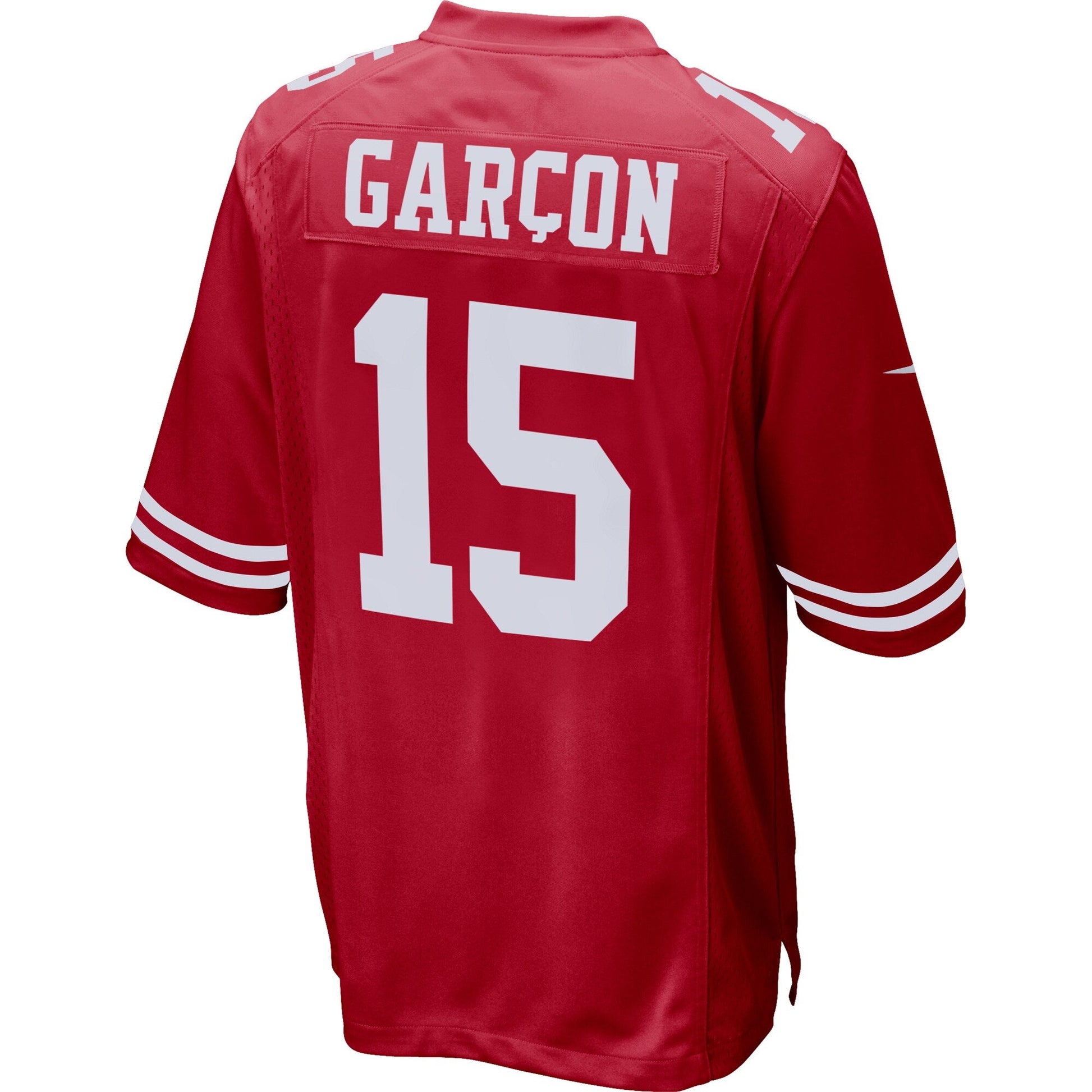 San Francisco 49ers Pierre Garcon Scarlet NFL jersey front view