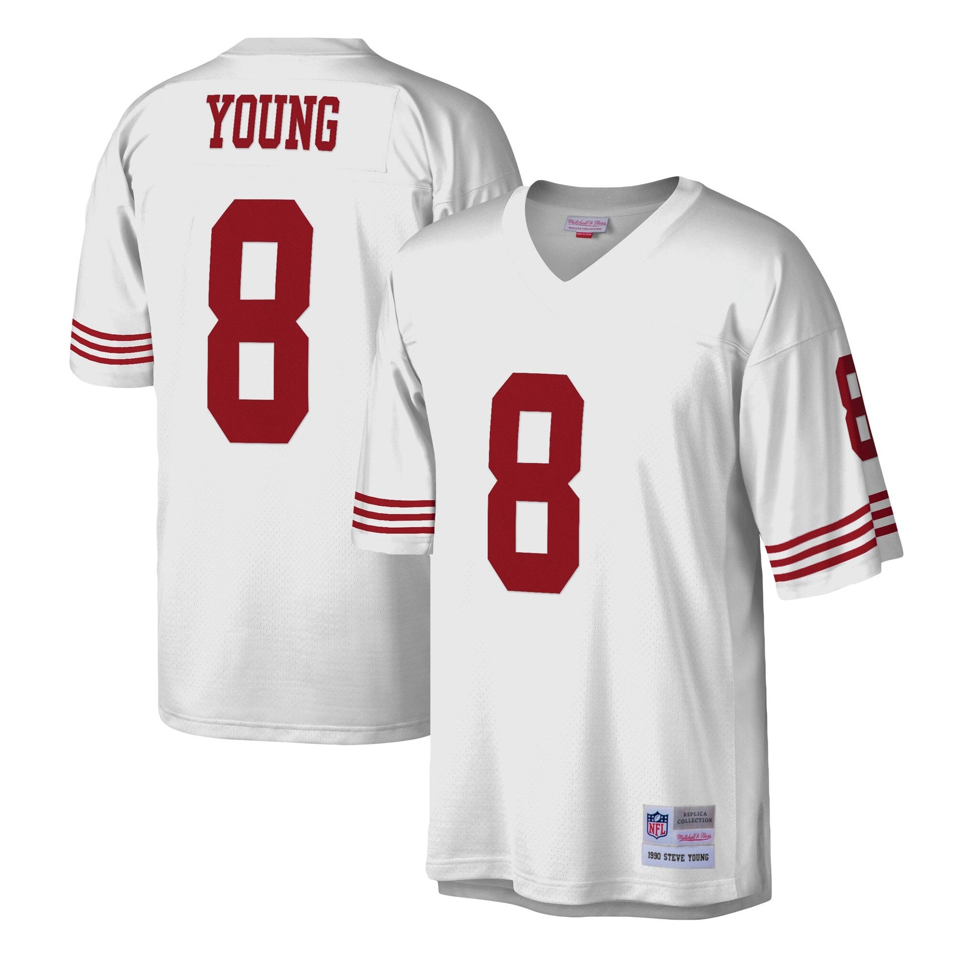 San Francisco 49ers Steve Young Legacy NFL jersey front view