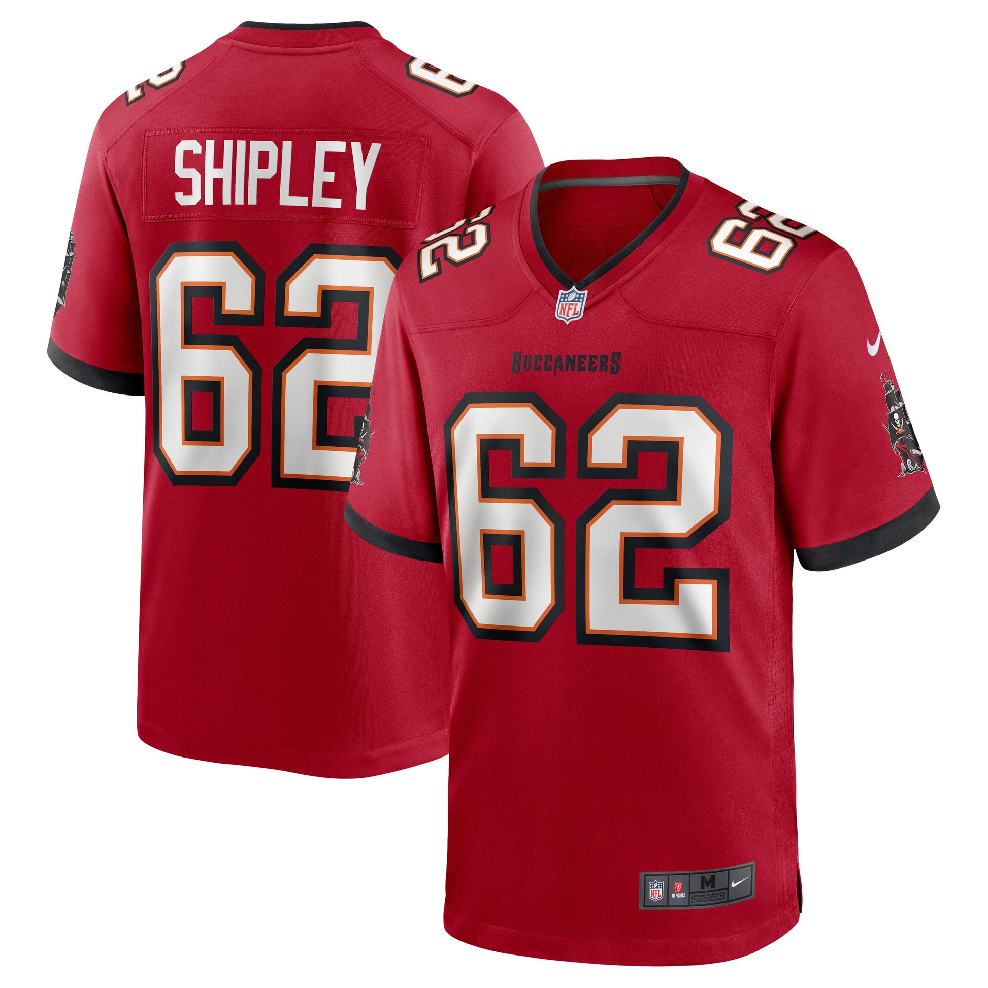Tampa Bay Buccaneers Aq Shipley NFL jersey front view