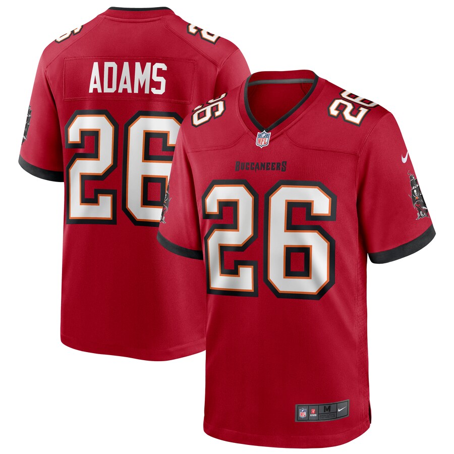 Tampa Bay Buccaneers Andrew Adams NFL jersey front view