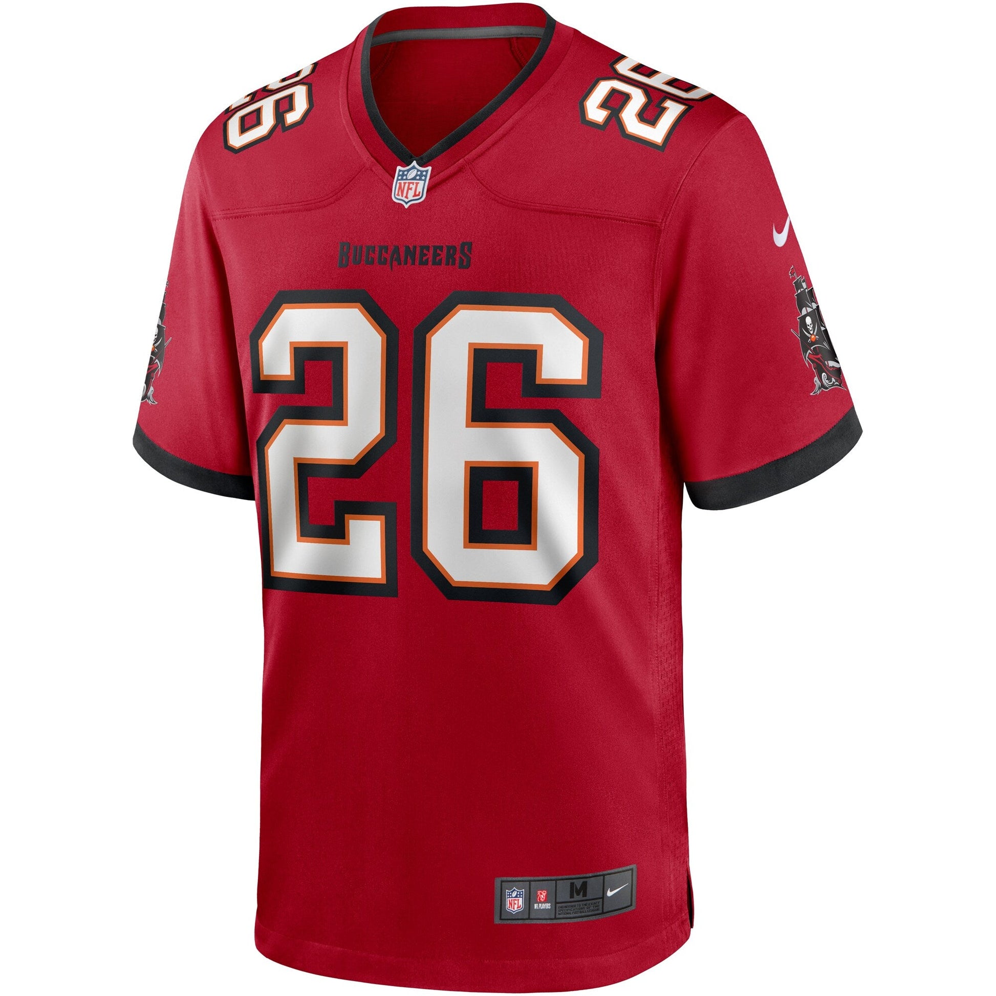 Tampa Bay Buccaneers Andrew Adams NFL jersey front view