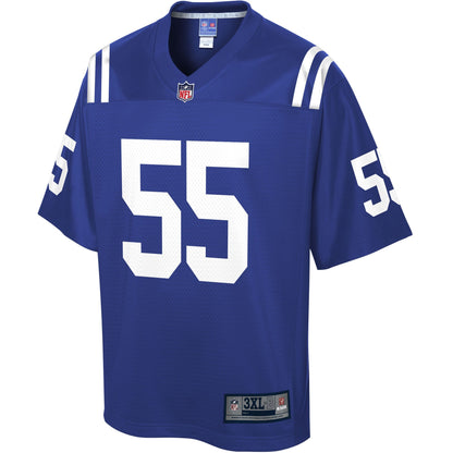 IND SM  Pro Line Royal Big Tall Jersey rtj football 1717
