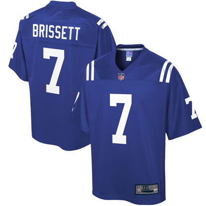 Indianapolis Colts Jacoby Brissett Big Tall NFL jersey front view