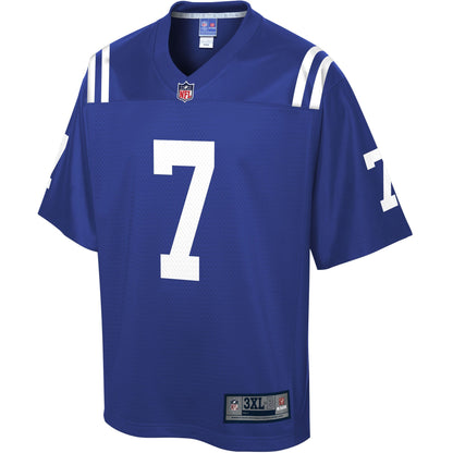 Indianapolis Colts Jacoby Brissett Big Tall NFL jersey front view