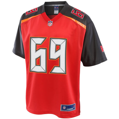 TB DD  Pro Line Red Big Tall Jersey rtj football 1877